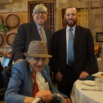 Rabbi Borenstein, Ben Z Panush and Neil Harrow